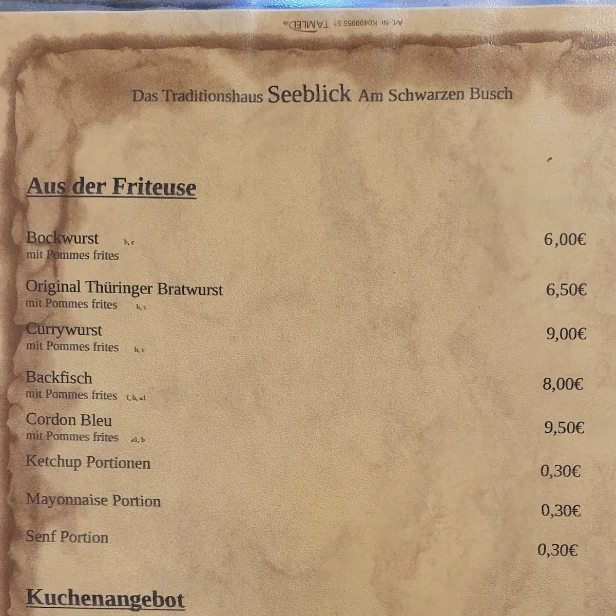 Speisekarte photo 7