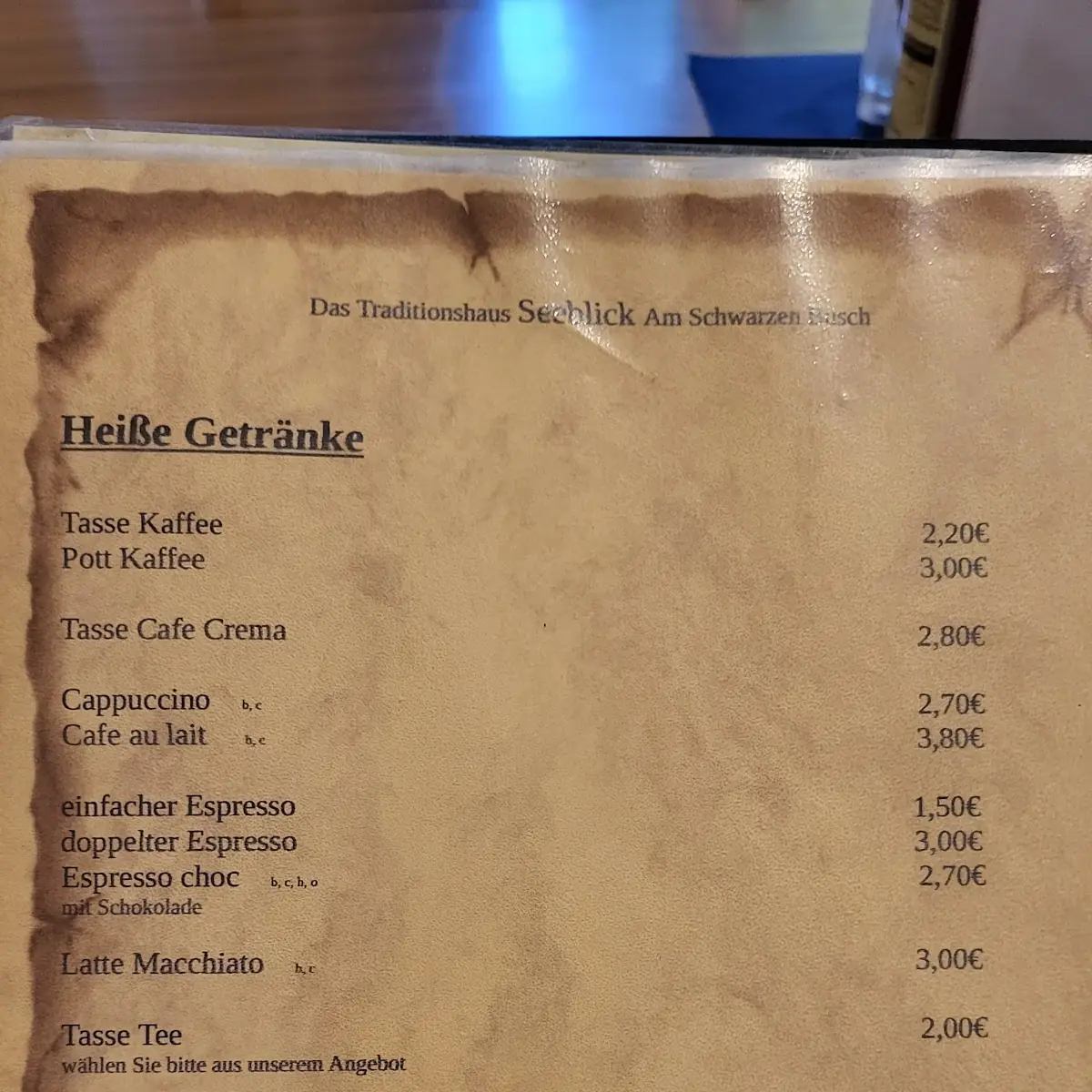 Speisekarte photo 9