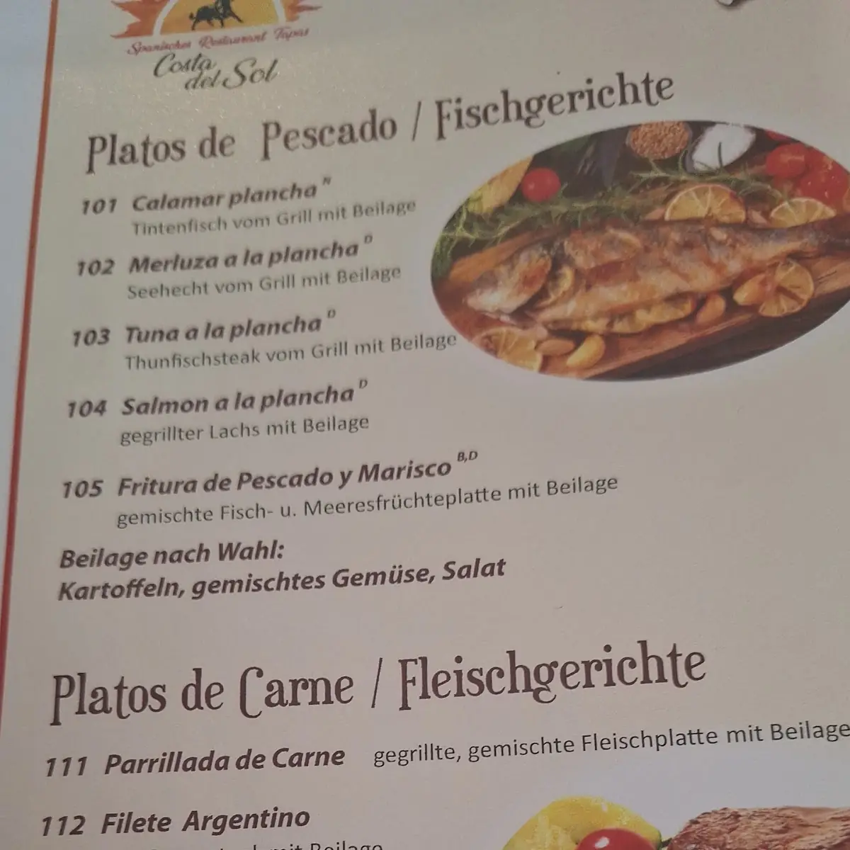 Speisekarte photo 9