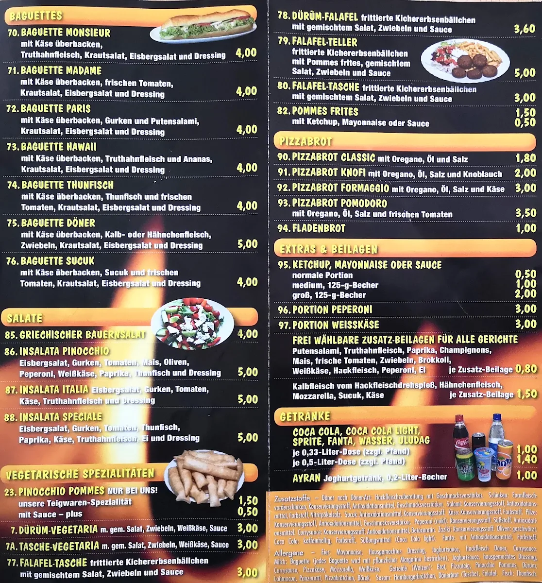 Speisekarte photo 2