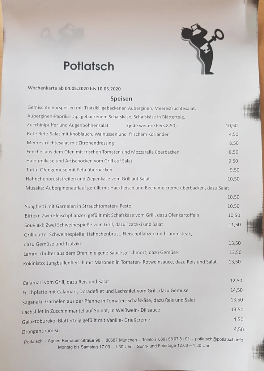 Speisekarte photo 2