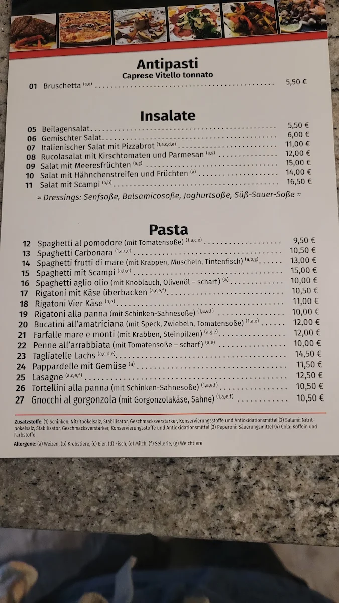 Speisekarte photo 5