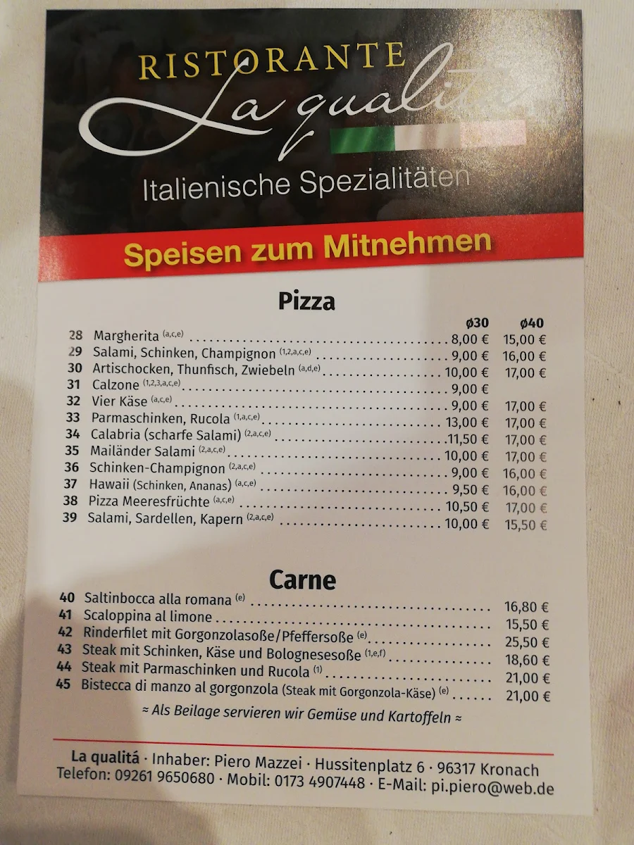 Speisekarte photo 8