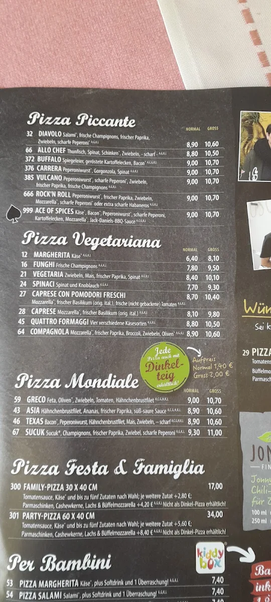 Speisekarte photo 1