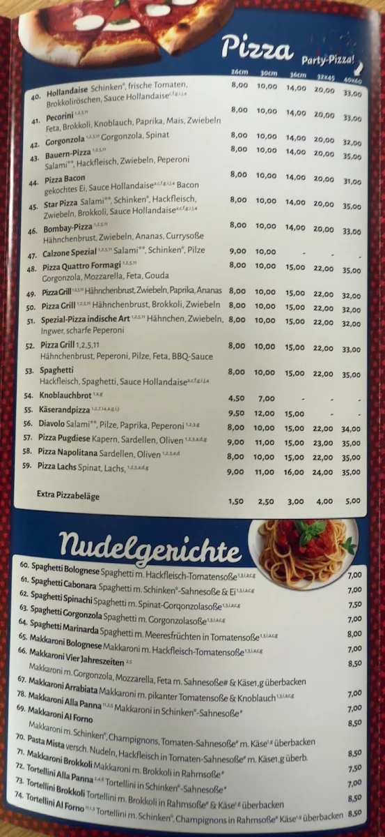 Speisekarte photo 2