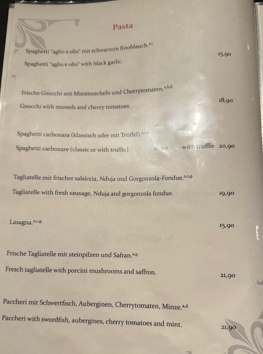 Speisekarte photo 3