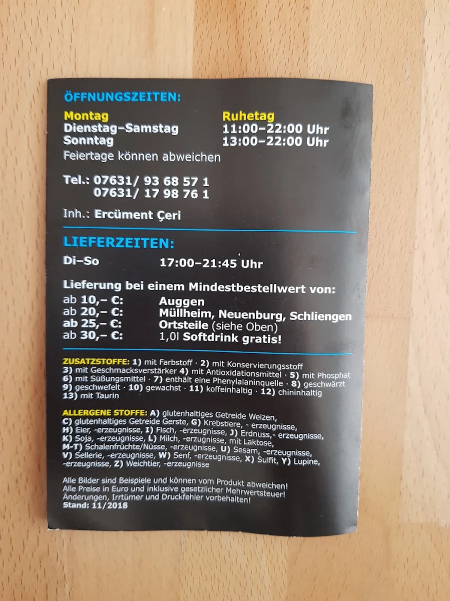Speisekarte photo 10