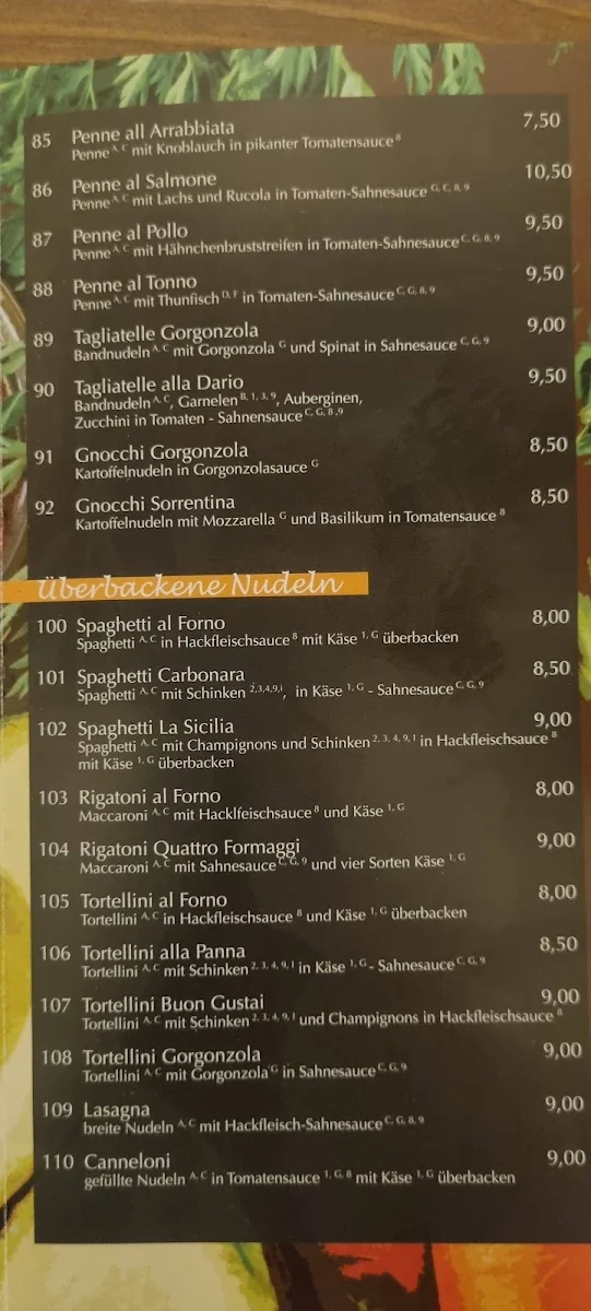 Speisekarte photo 3