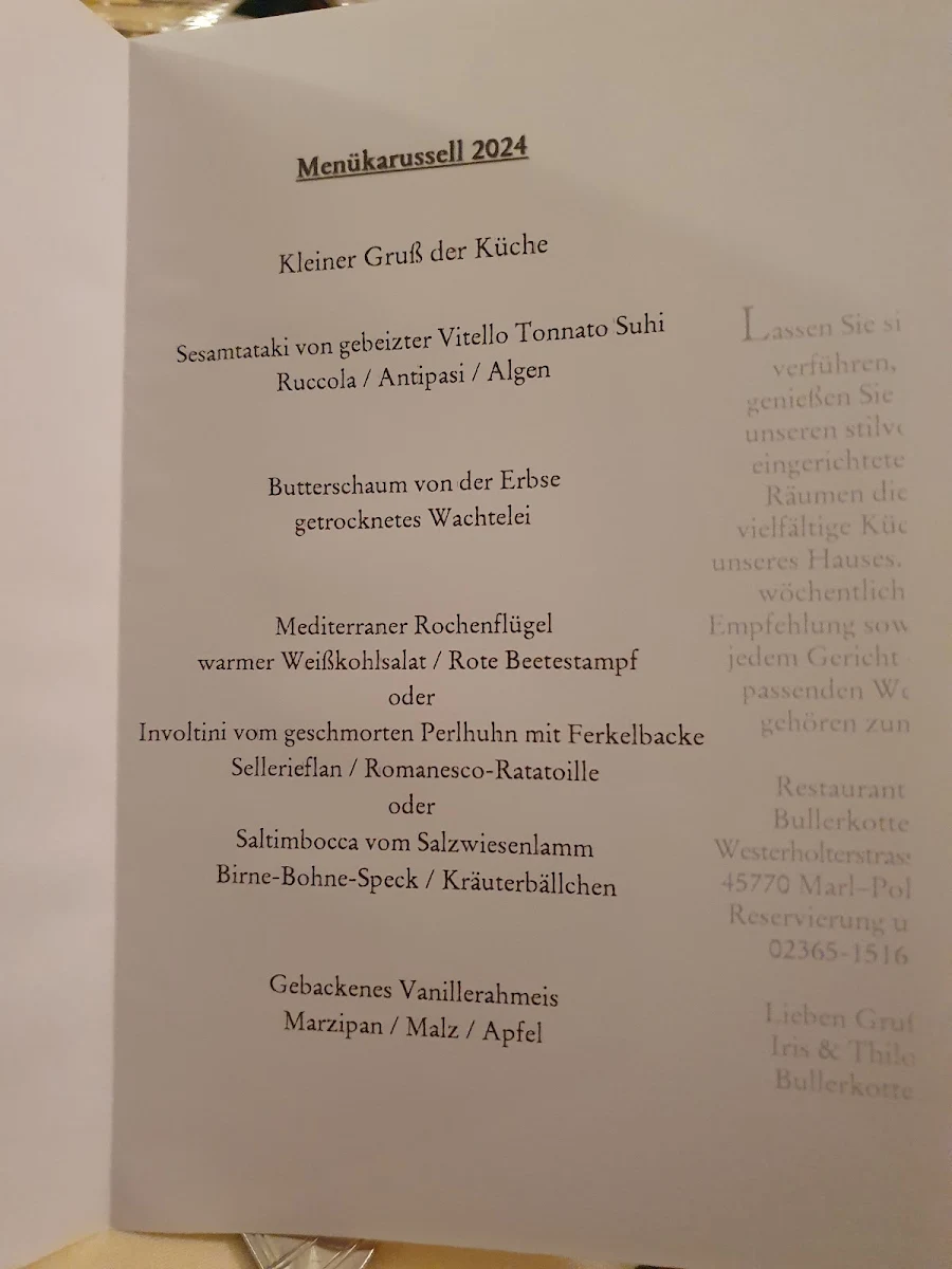 Speisekarte photo 2