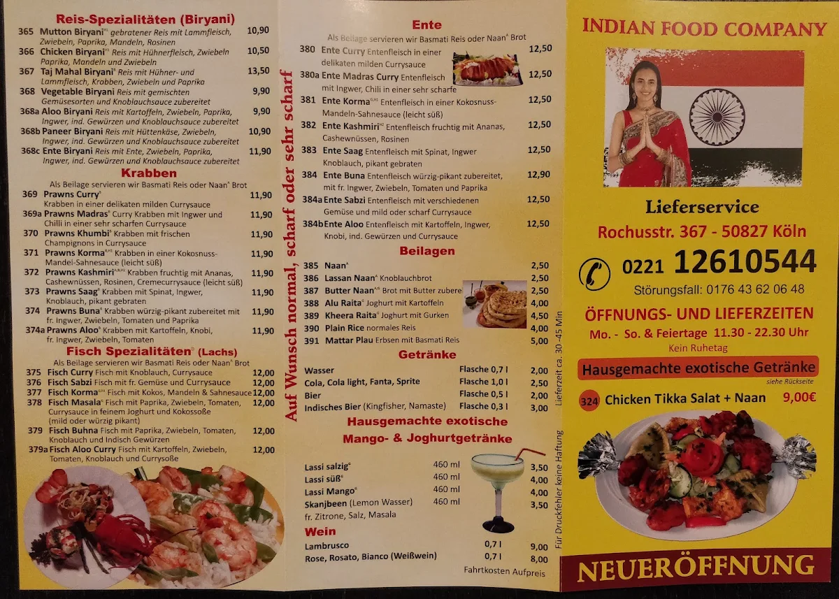 Speisekarte photo 2