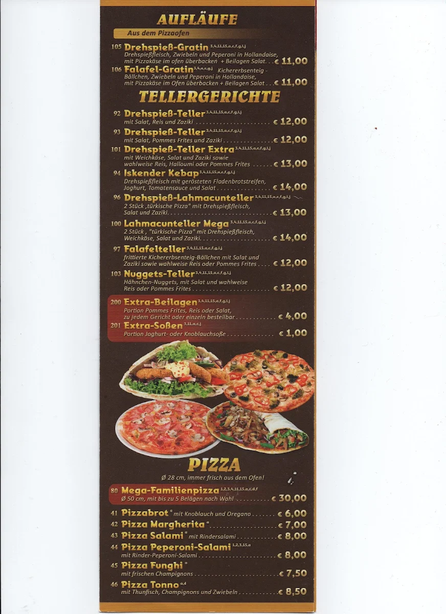 Speisekarte photo 2