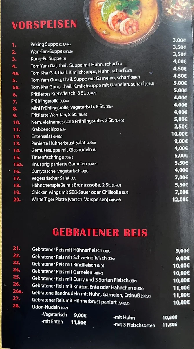 Speisekarte photo 5