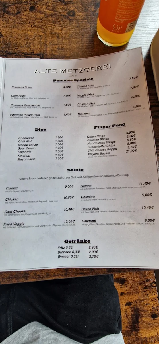Speisekarte photo 3