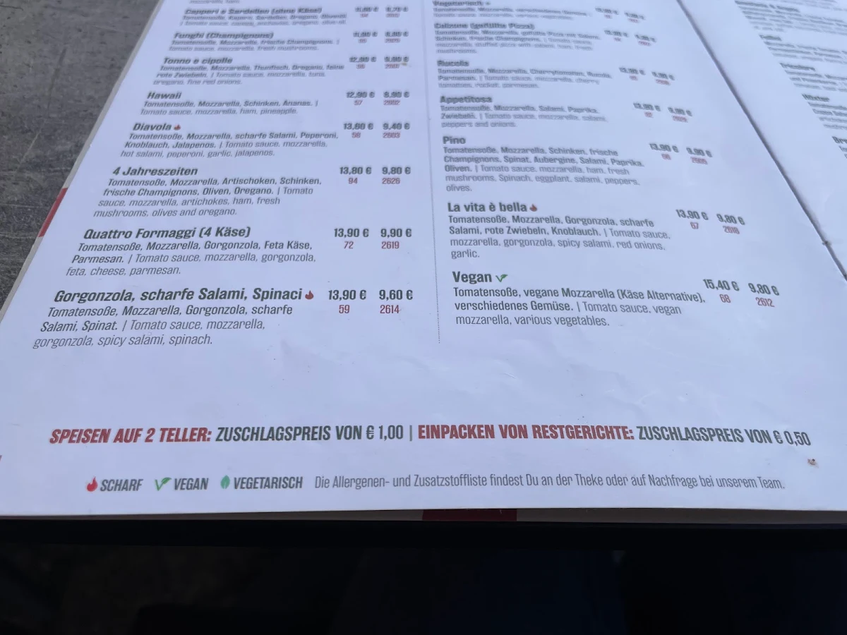 Speisekarte photo 2