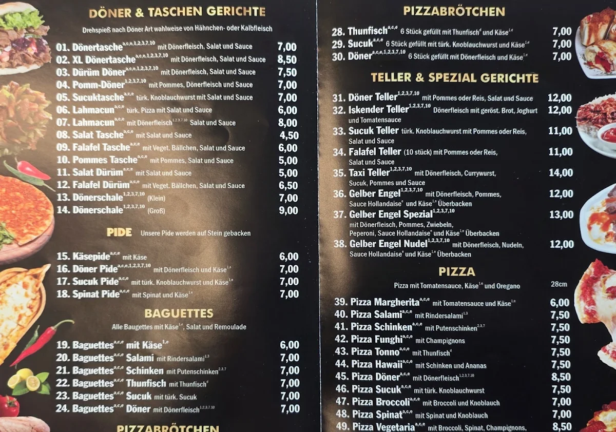 Speisekarte photo 5