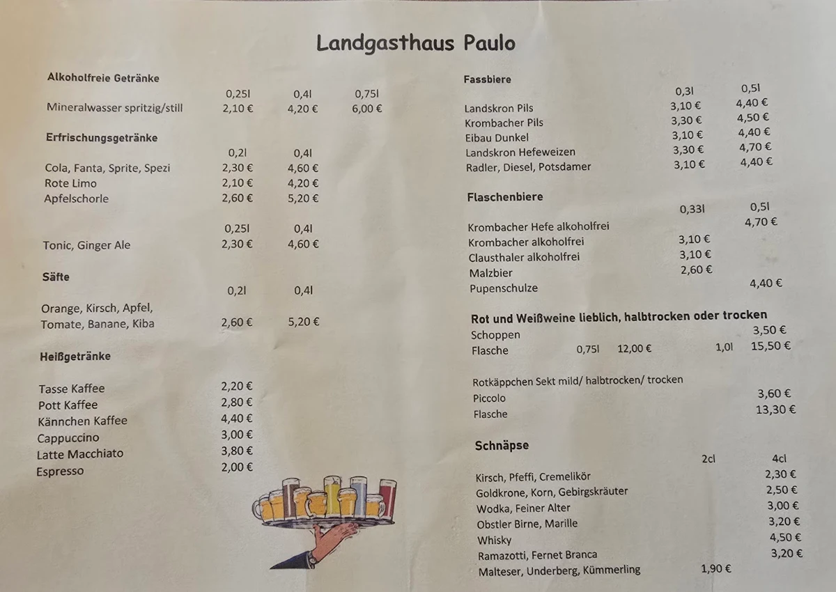 Speisekarte photo 2
