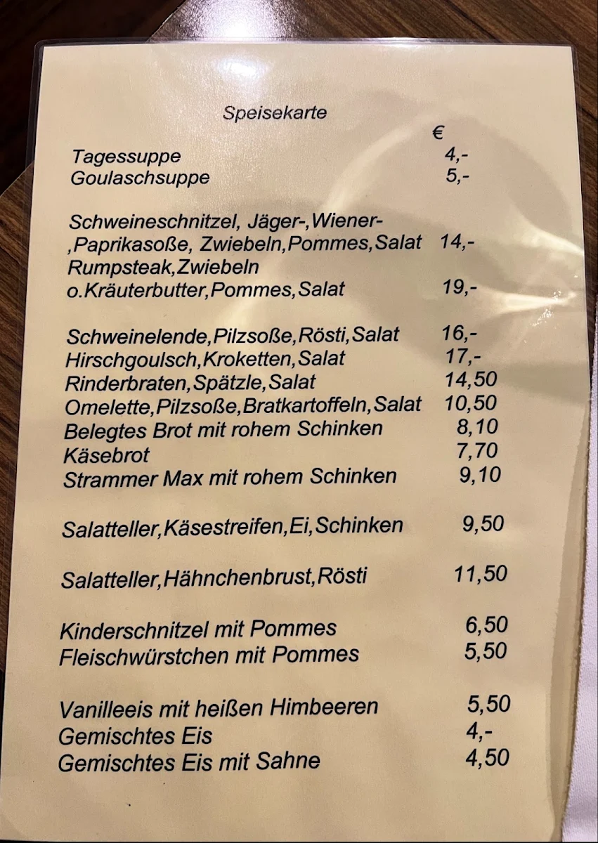 Speisekarte photo 1