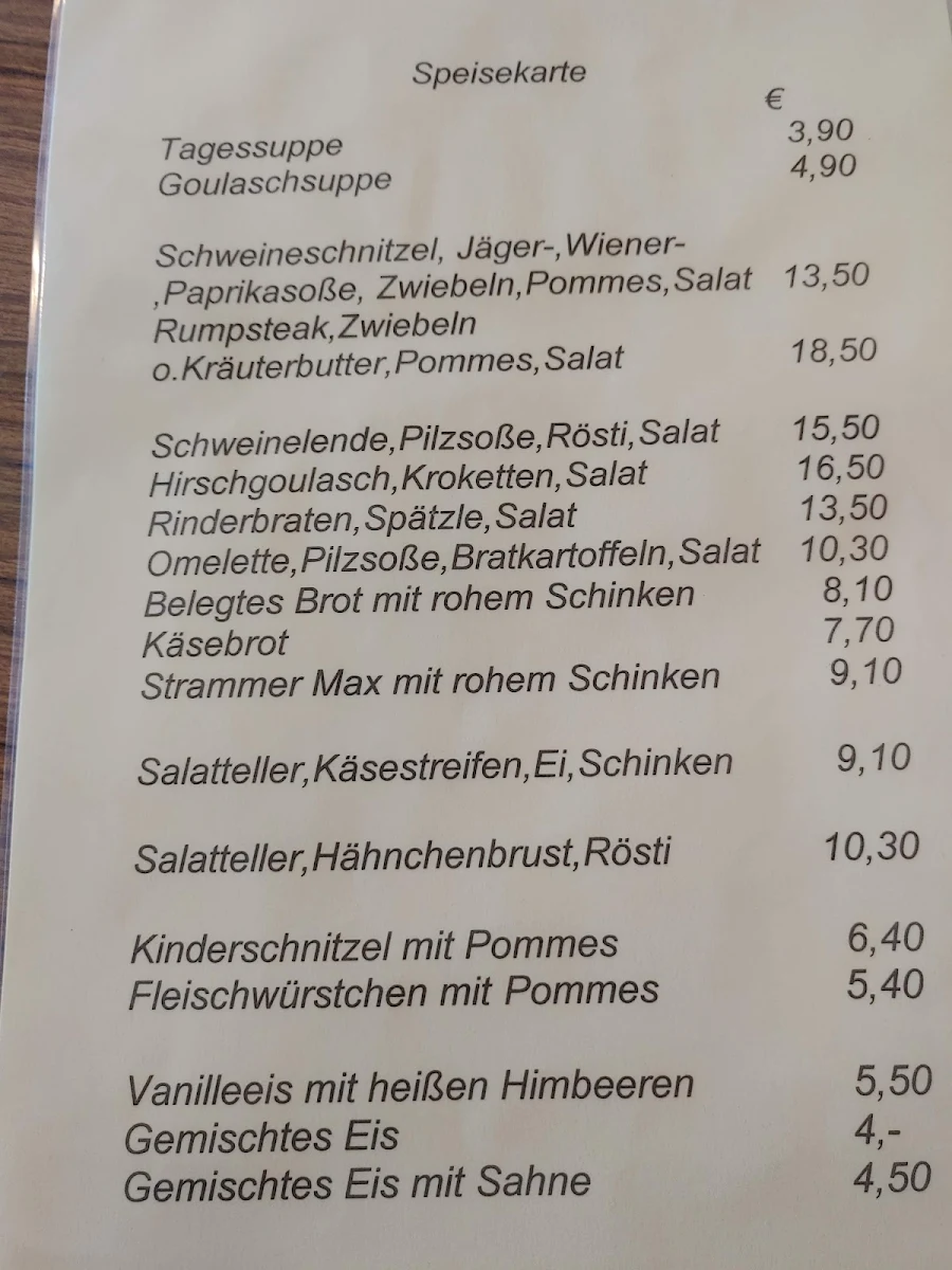 Speisekarte photo 2
