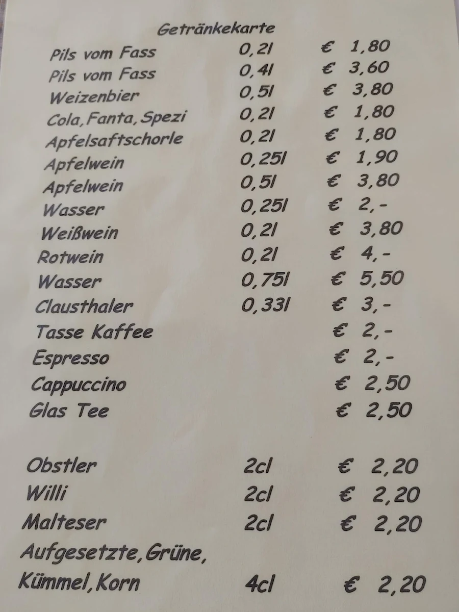 Speisekarte photo 4
