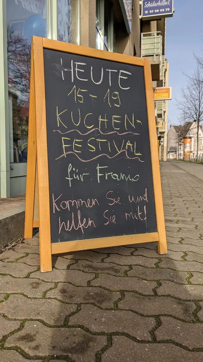 Speisekarte, Atina gUG Ort der Begegnung