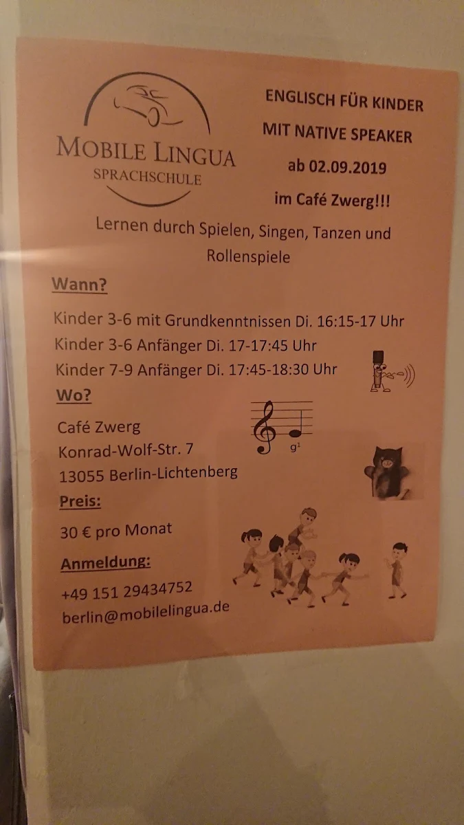 Speisekarte, Atina gUG Ort der Begegnung