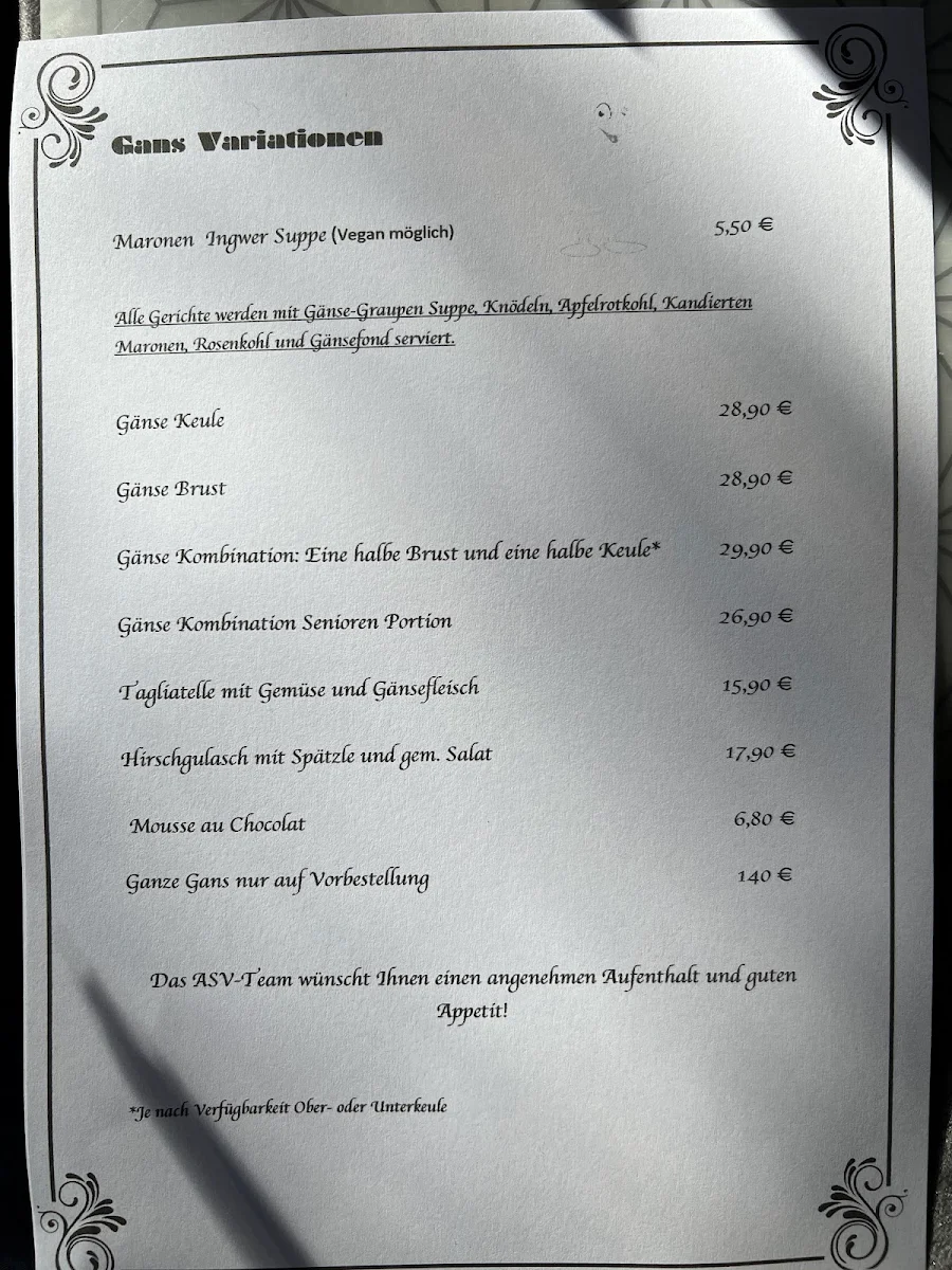 Speisekarte photo 2