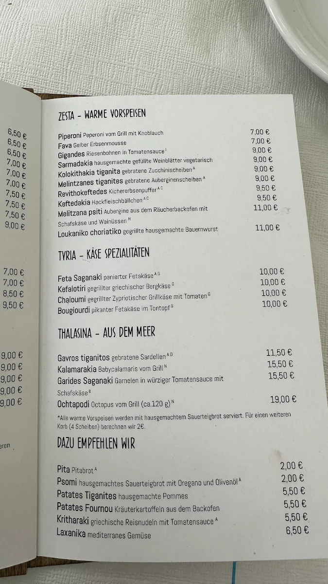 Speisekarte photo 4