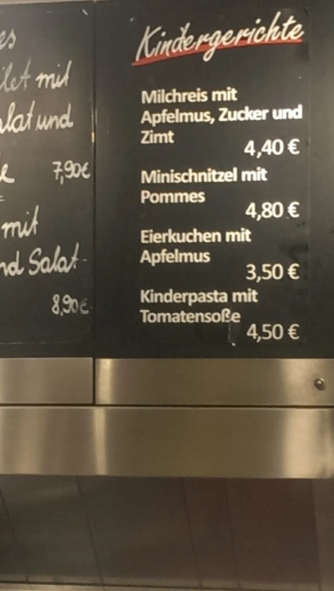 Speisekarte photo 2