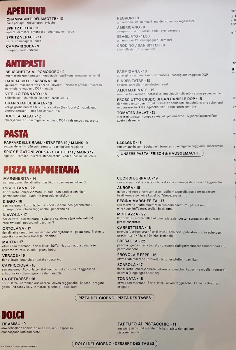 Speisekarte photo 1