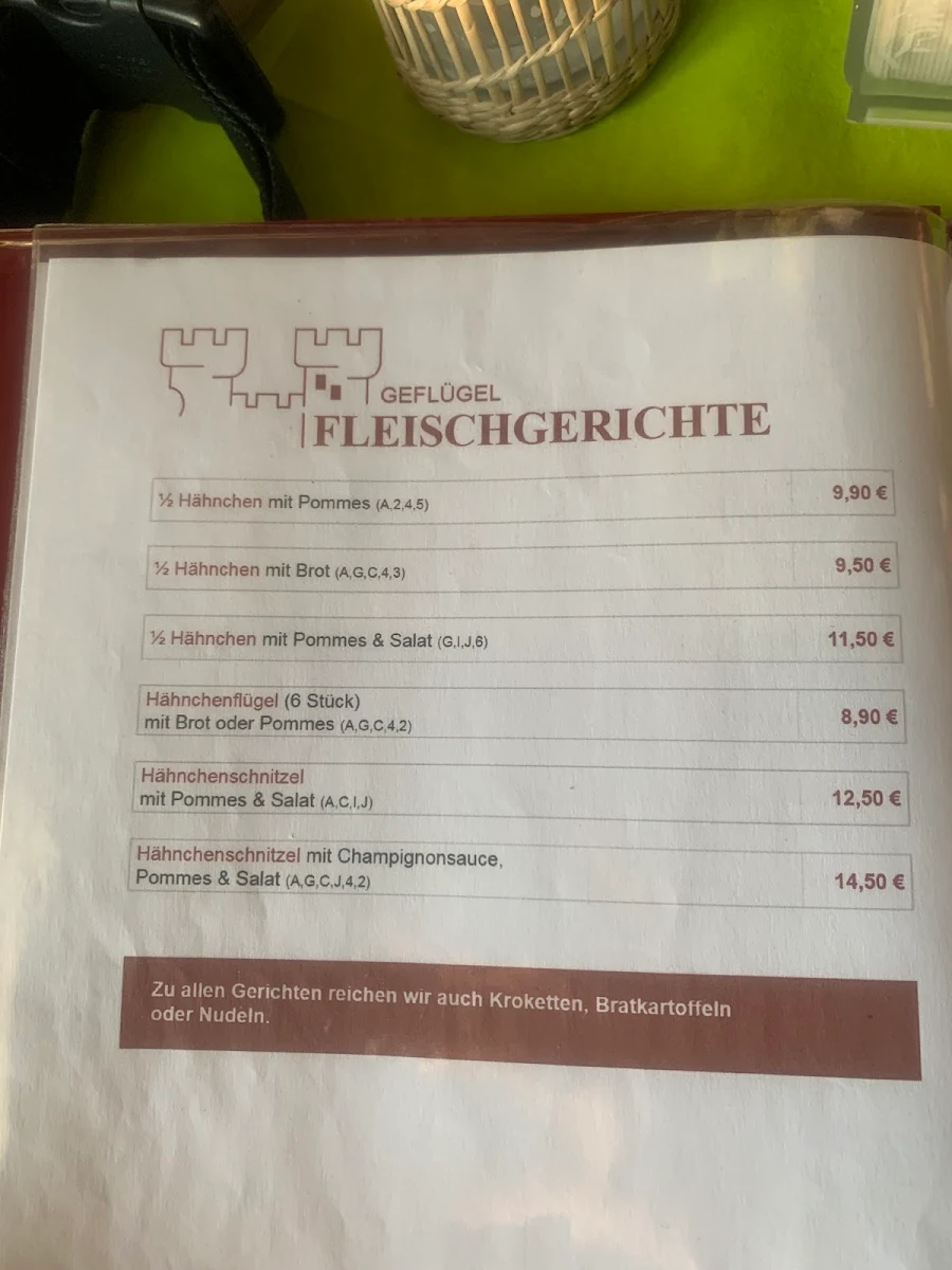 Speisekarte photo 1
