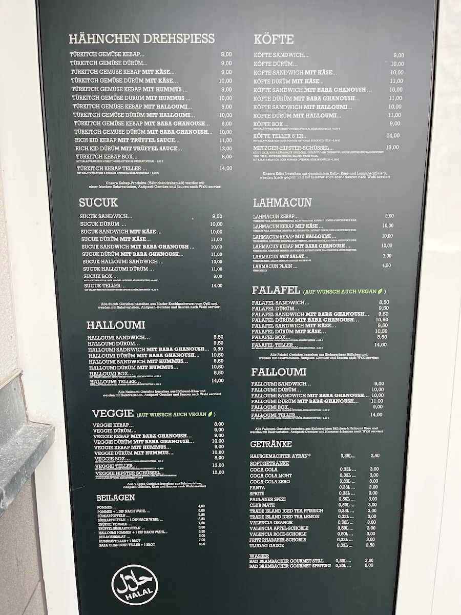 Speisekarte photo 3