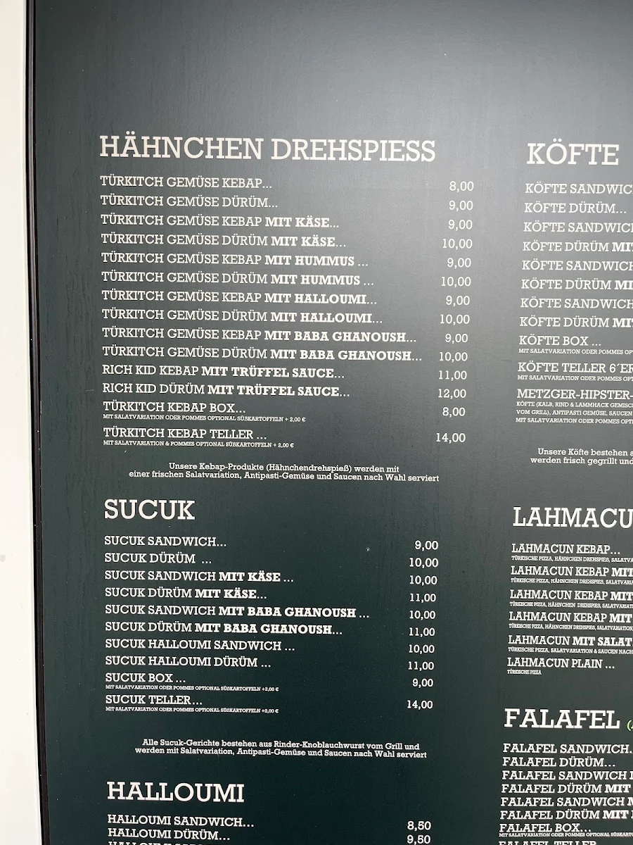 Speisekarte photo 6