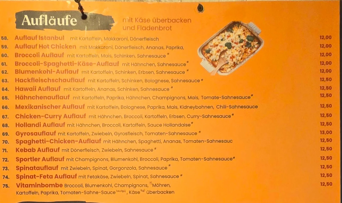 Speisekarte photo 1