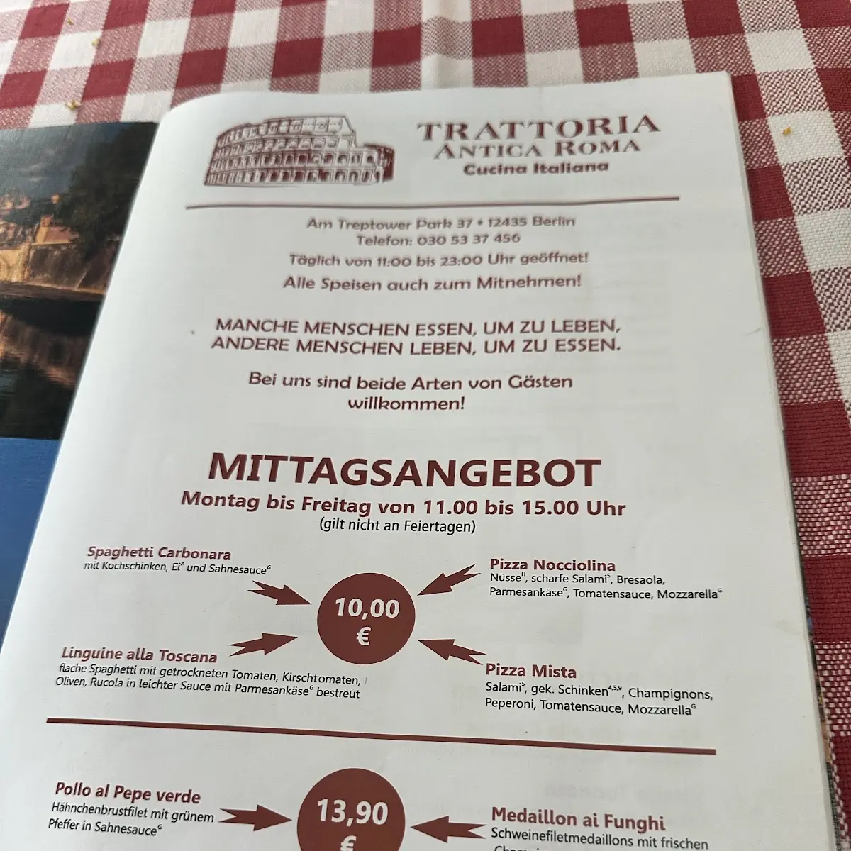 Speisekarte photo 4