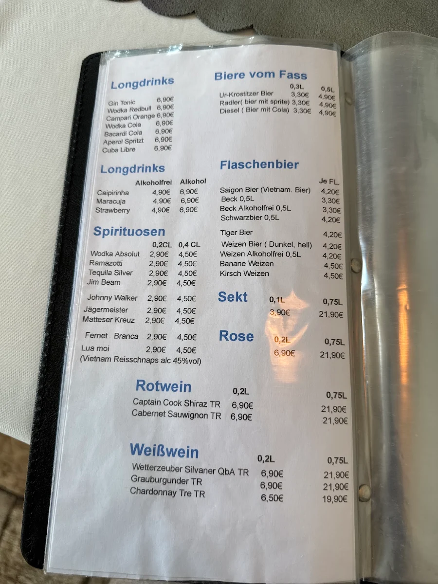 Speisekarte photo 5