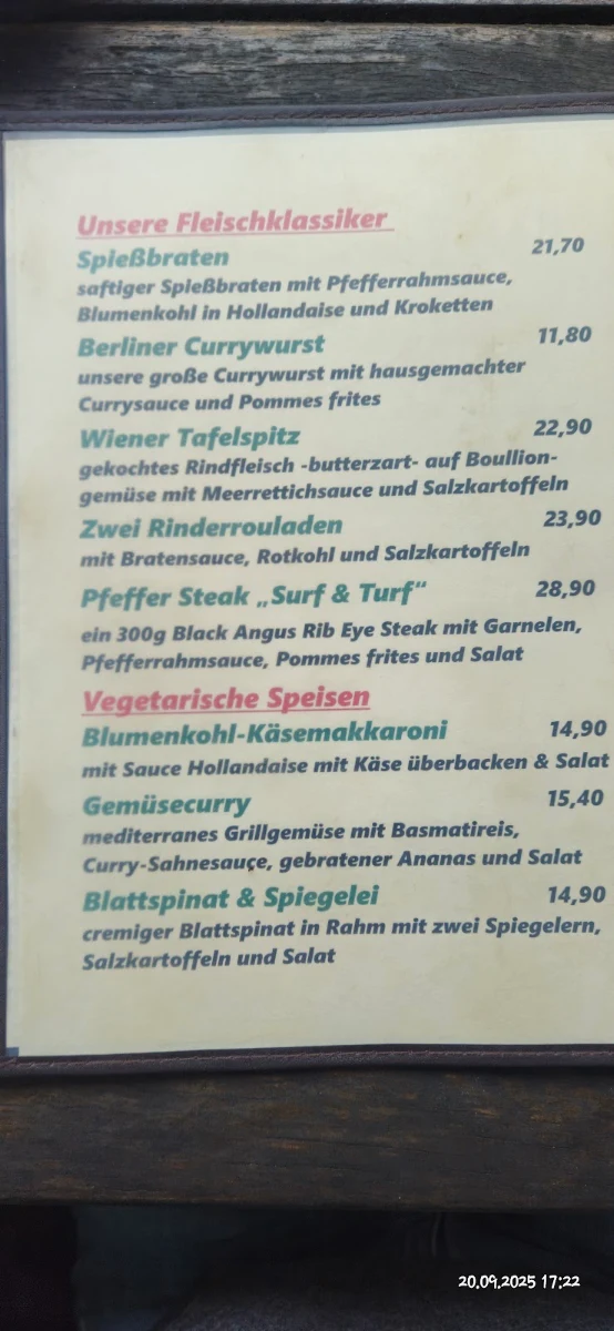 Speisekarte photo 6