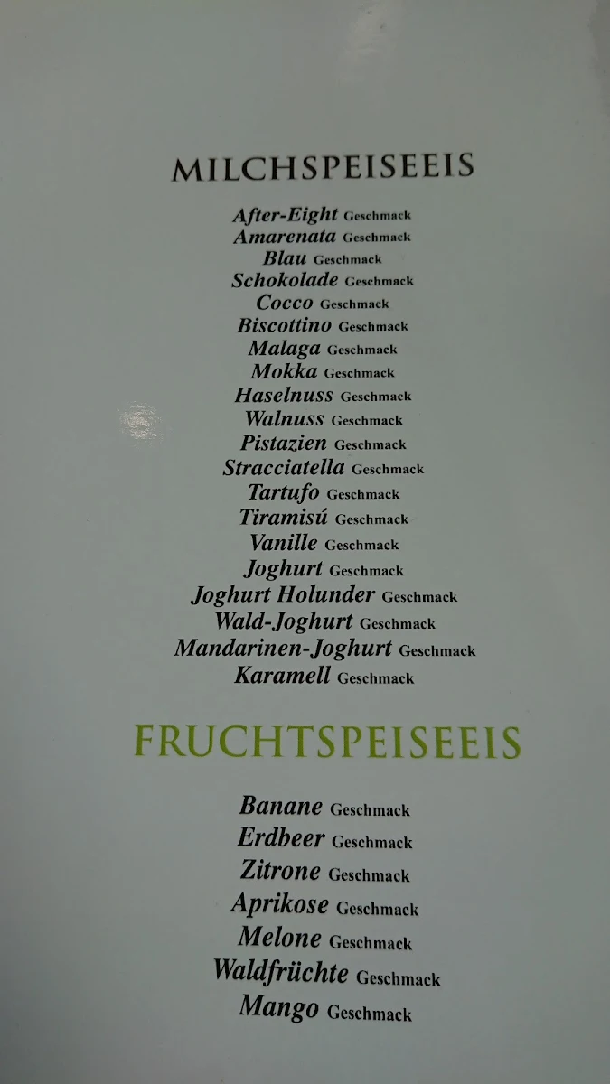 Speisekarte photo 1