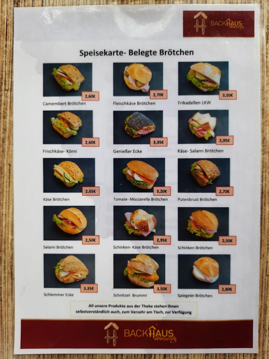 Speisekarte photo 4