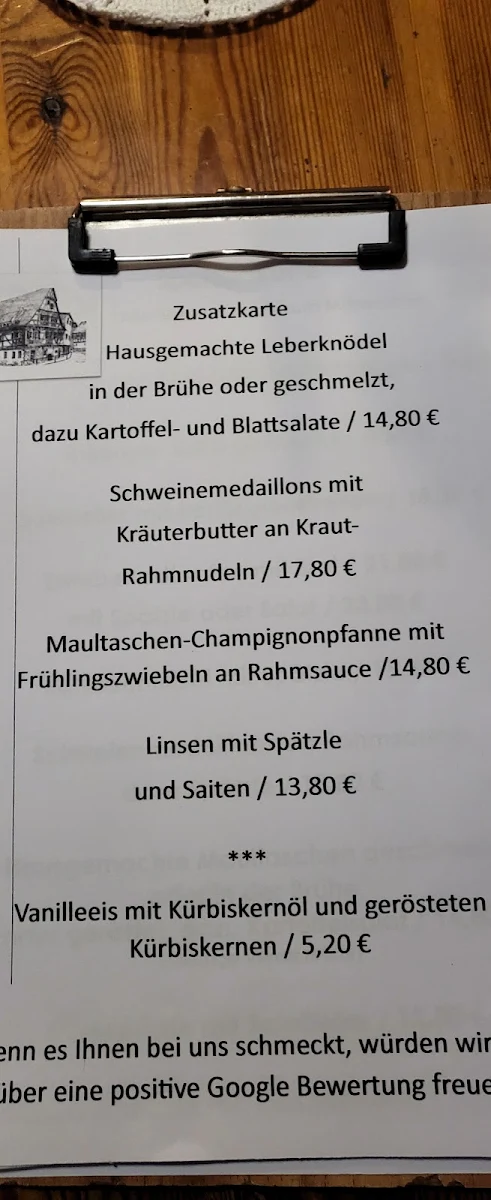 Speisekarte photo 6