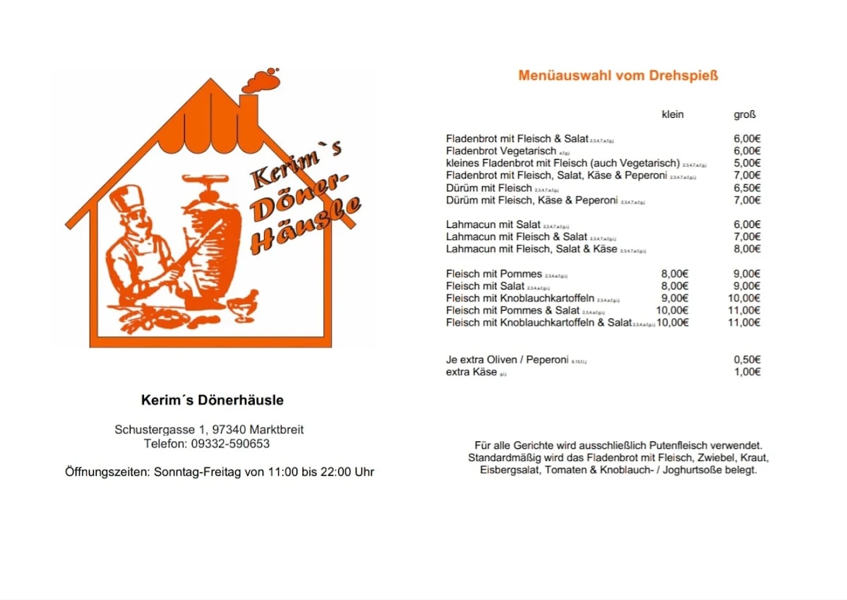 Speisekarte photo 3