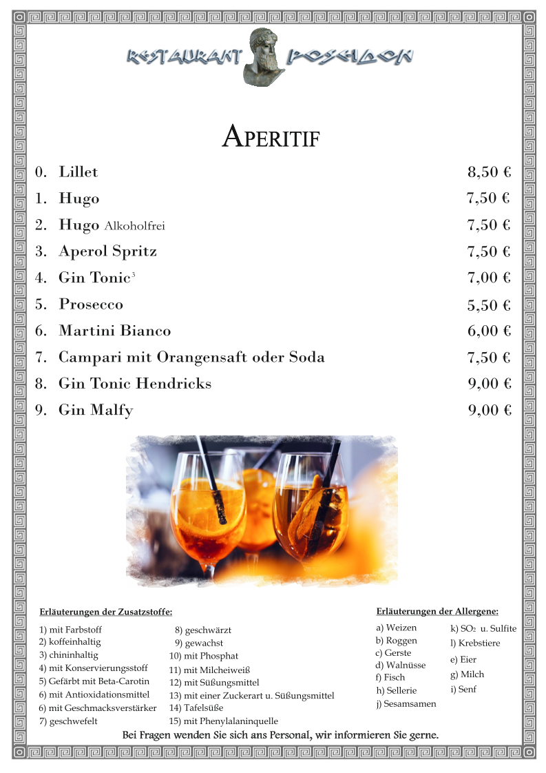 Speisekarte photo 1