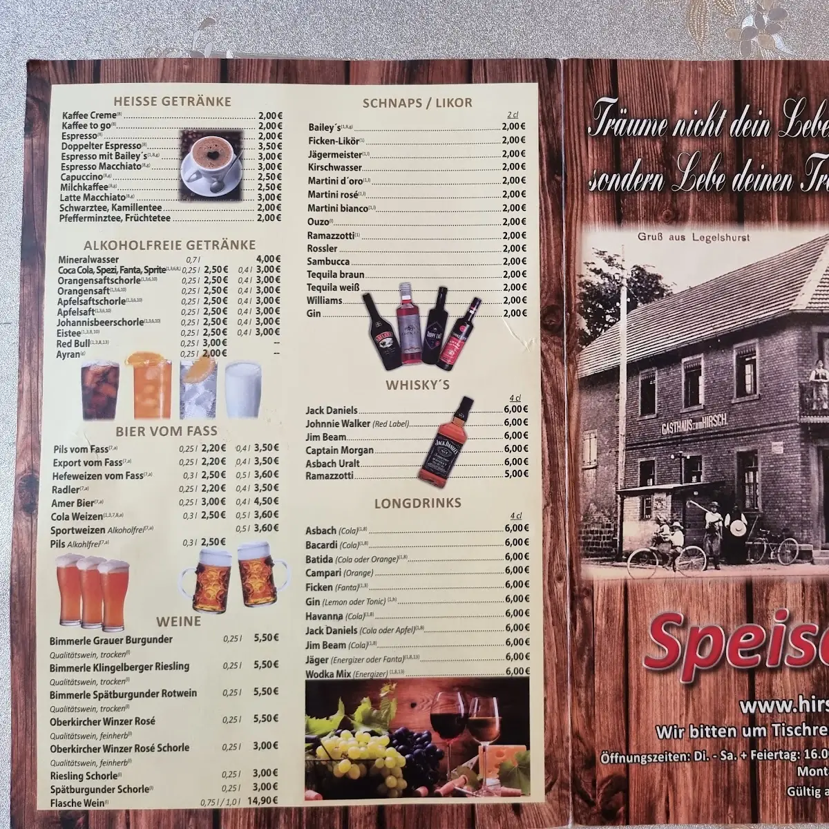 Speisekarte photo 1