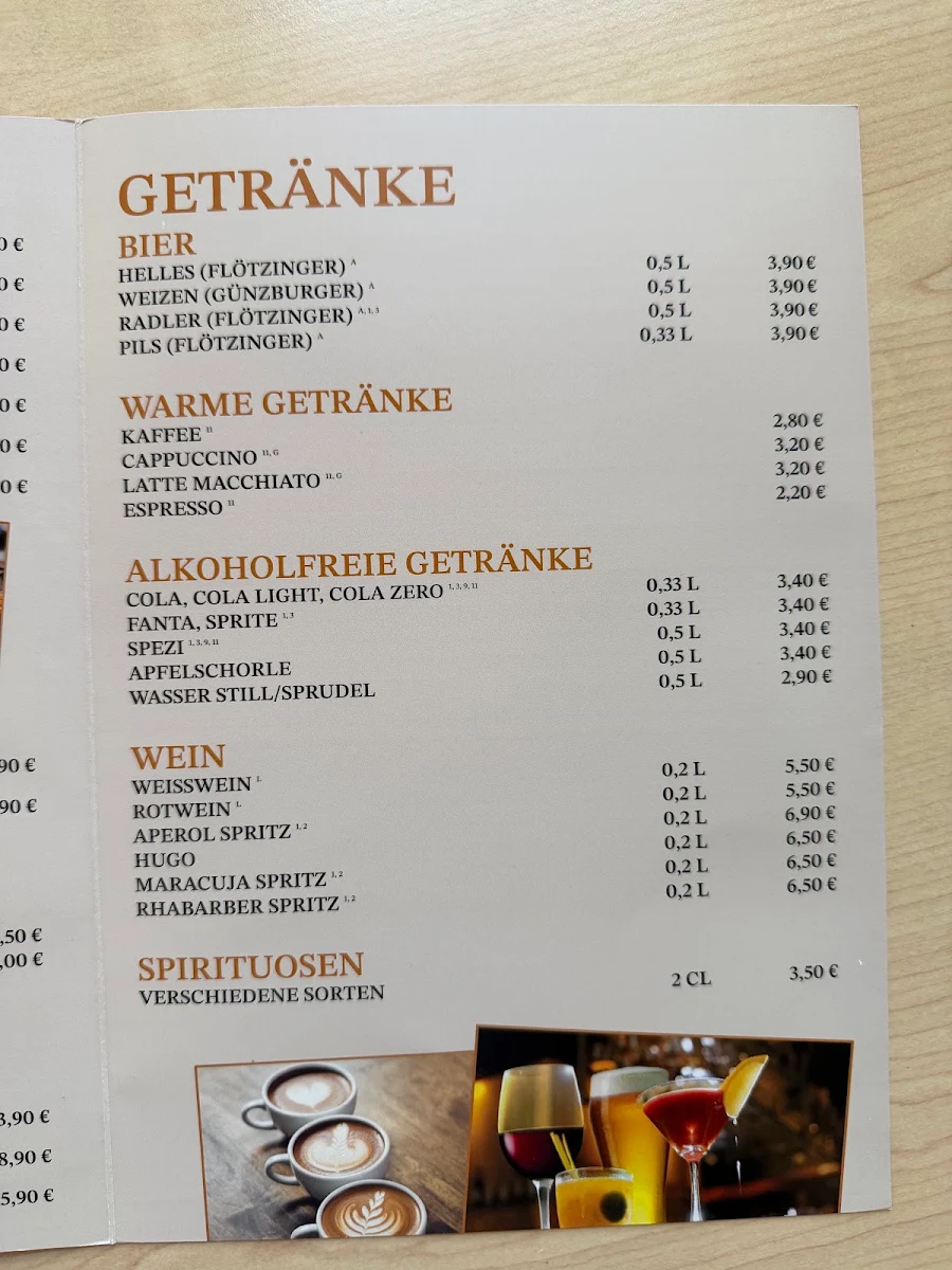 Speisekarte photo 1
