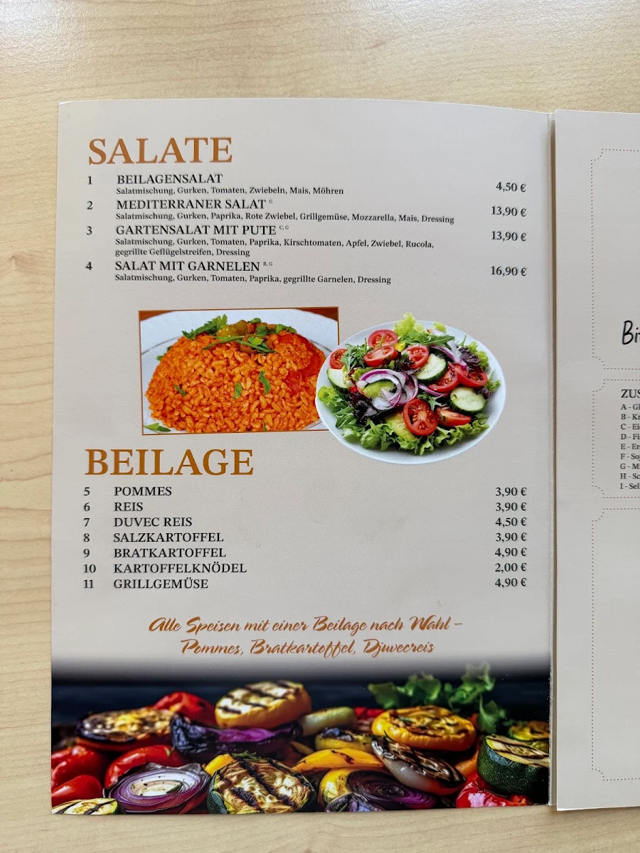 Speisekarte photo 2