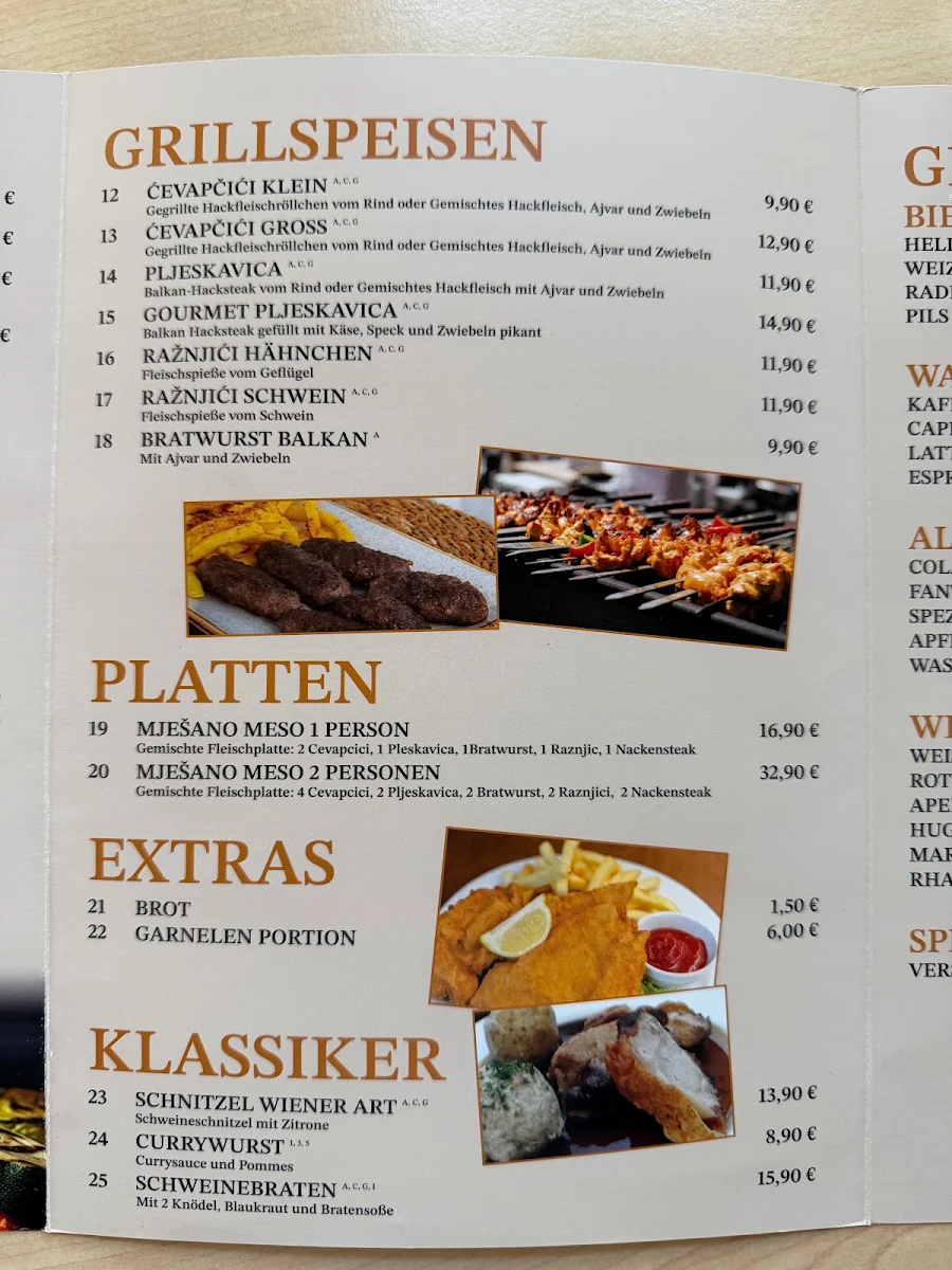Speisekarte photo 3