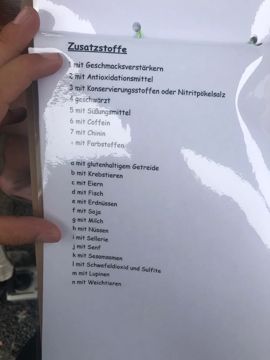 Speisekarte photo 5
