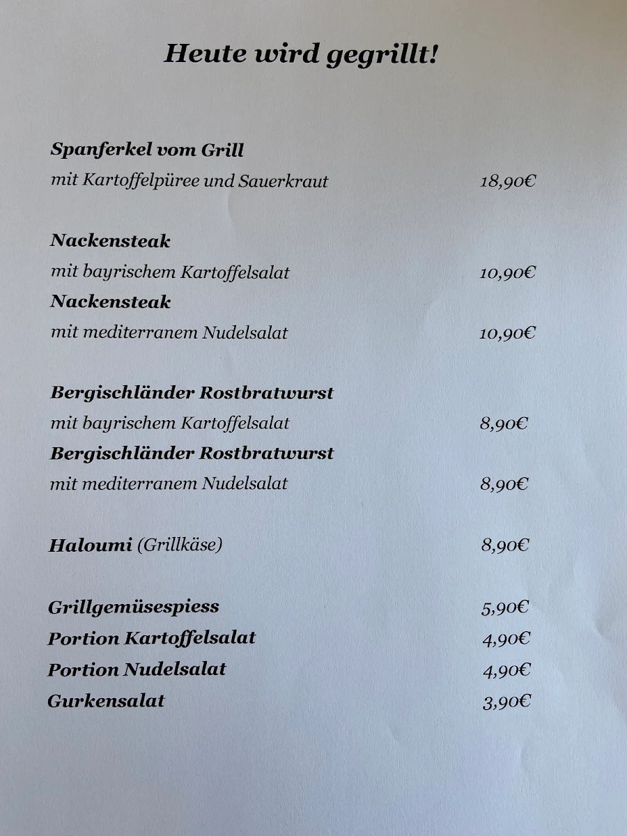 Speisekarte photo 4