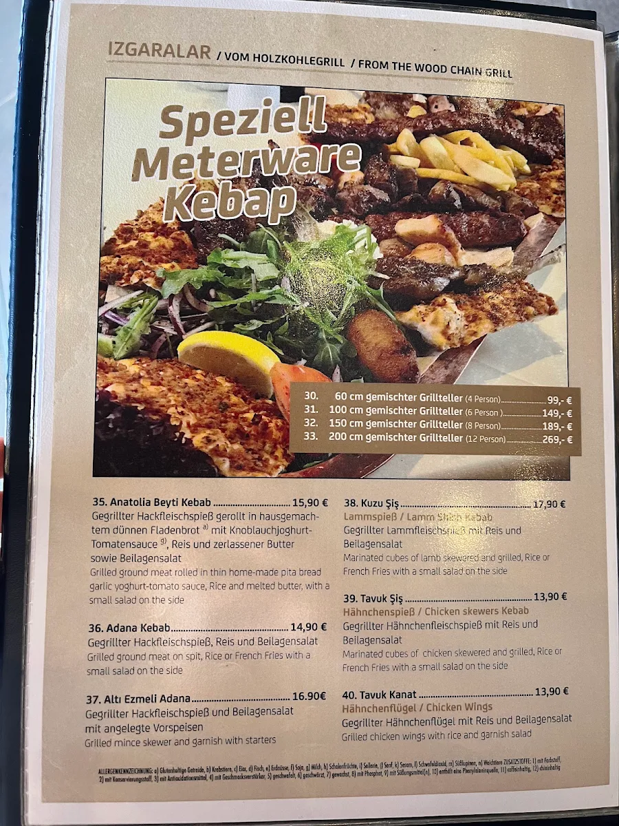 Speisekarte photo 2