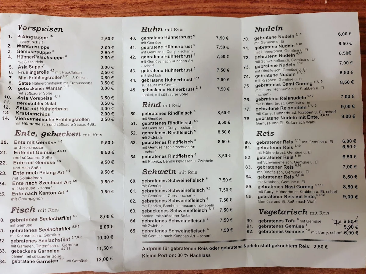 Speisekarte photo 9