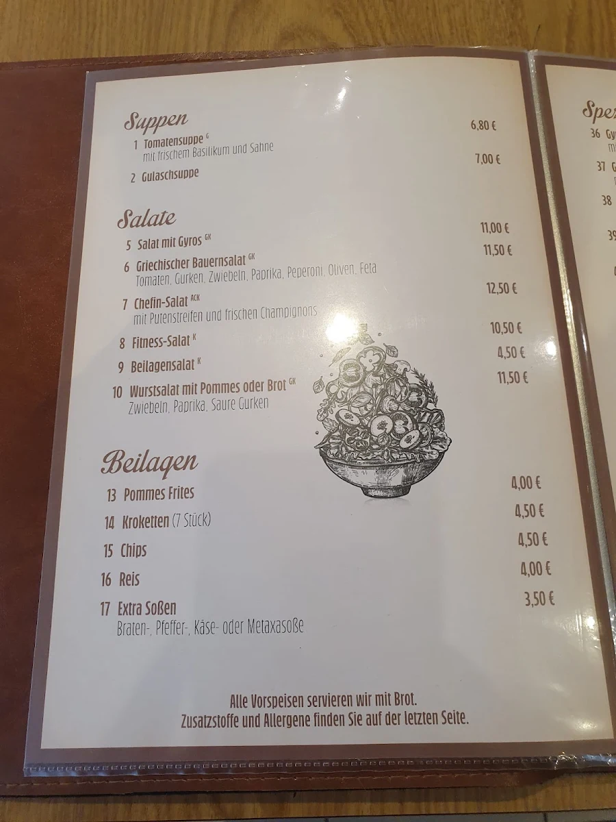 Speisekarte photo 9